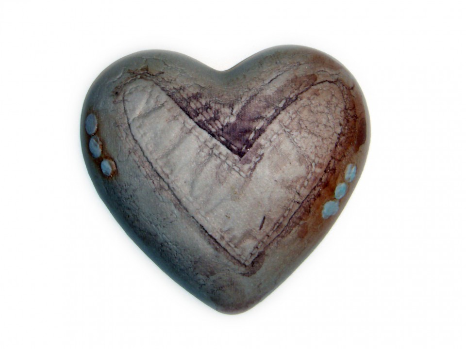 Heart carved heart