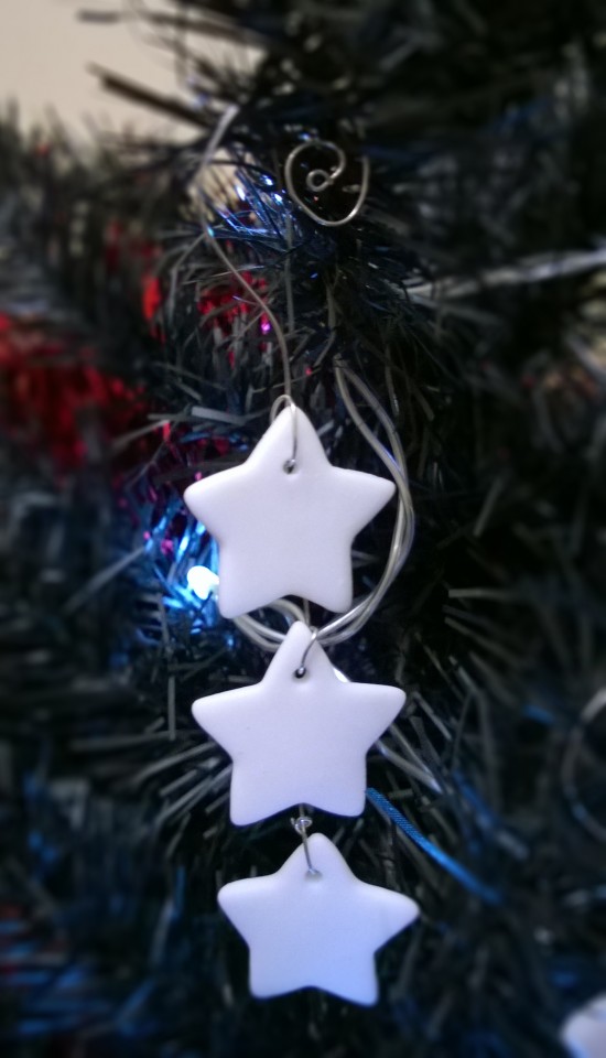 Photo of Handmade Christmas Decoration triple star