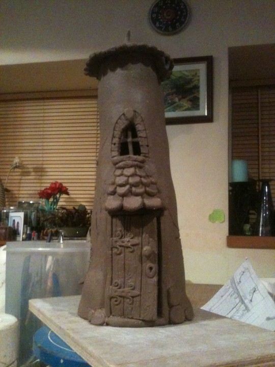 Fairy tower front view